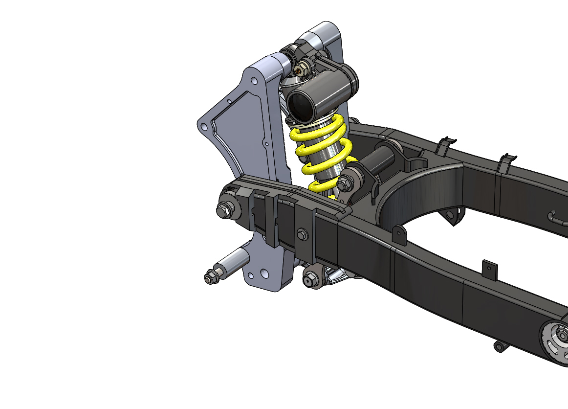 铃木350框架板，